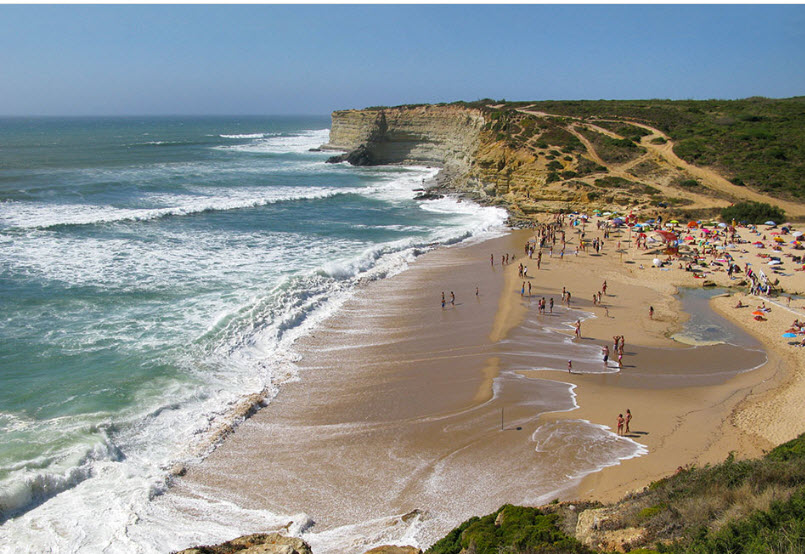Praia de Ribeira d'Ilhas, Ericeira, Portugal, Portugal